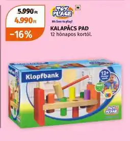 Müller TOY PLACE KALAPÁCS PAD ajánlat