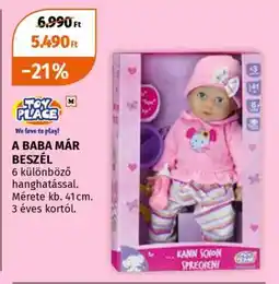 Müller TOY PLACE A BABA MÁR BESZÉL ajánlat