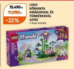 Müller LEGO KÖRHINTA VIRÁGOKKAL ÉS TÜNDÉREKKEL 42702 ajánlat