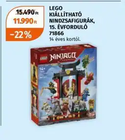 Müller LEGO KIÁLLÍTHATÓ NINDZSAFIGURÁK, 15. ÉVFORDULÓ 71866 ajánlat