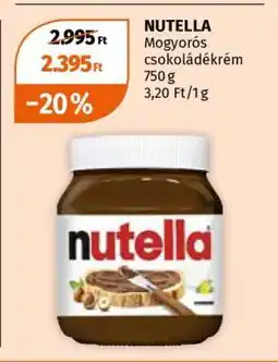 Müller Nutella ajánlat