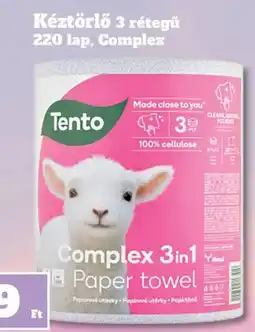 Family Diszkont Tento complex 3in1 paper towel ajánlat