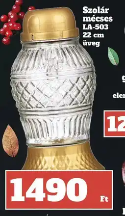 Family Diszkont Szolár mécses ajánlat