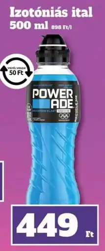Family Diszkont Powerade izotóniás ital ajánlat