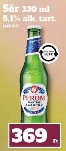 Family Diszkont Peroni Sör ajánlat