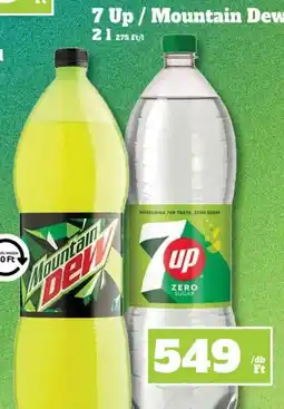 Family Diszkont 7 Up / Mountain Dew ajánlat