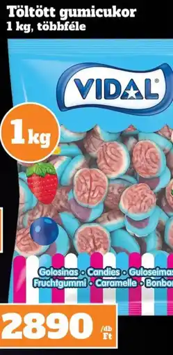 Family Diszkont Vidal töltött gumicukor ajánlat