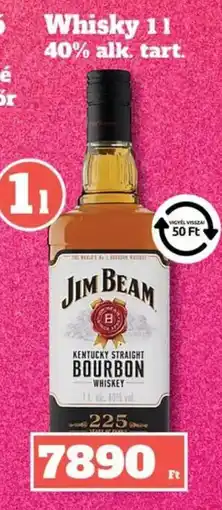 Family Diszkont Jim Beam bourbon ajánlat
