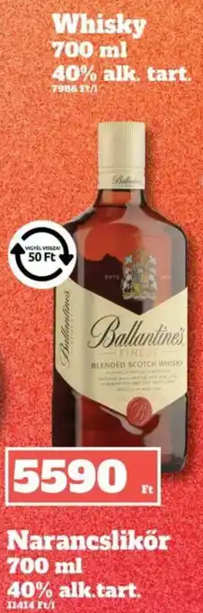 Ballantine's whisky