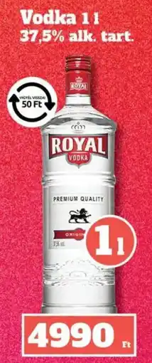 Family Diszkont Royal vodka ajánlat