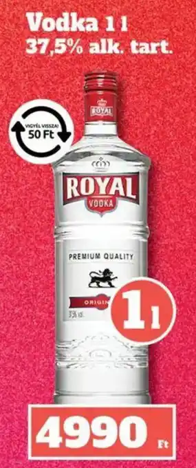 Family Diszkont Royal vodka ajánlat