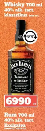 Family Diszkont Jack Daniel's ajánlat