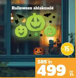 Family Diszkont Halloween ablakzselé ajánlat