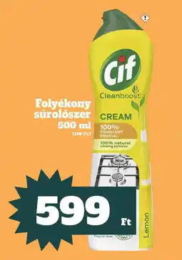 Family Diszkont Cif folyékony súrolószer ajánlat