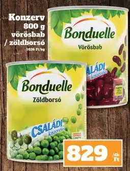 Family Diszkont Bonduelle zöldborsó ajánlat