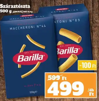 Family Diszkont Barilla maccheroni ajánlat