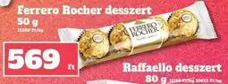 Vil-For Ferrero Rocher desszert ajánlat
