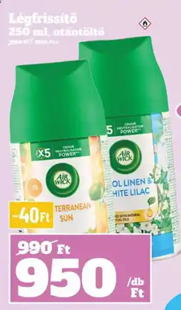 Vil-For Air Wick légfrissítő ajánlat