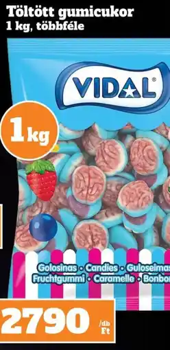 Vil-For Vidal töltött gumicukor ajánlat