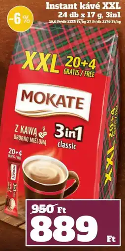 Vil-For Mokate instant kávé Instant kávé XXL ajánlat