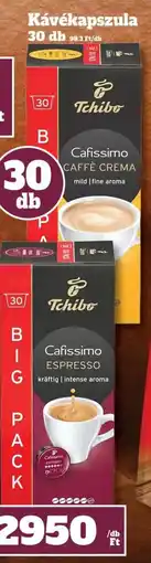 Vil-For Tchibo Cafissimo Kávékapszula ajánlat