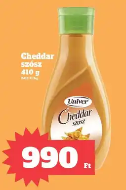 Vil-For Univer cheddar szósz ajánlat