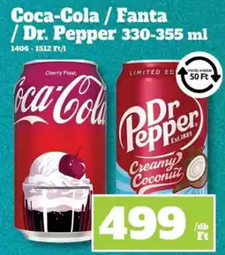 Vil-For Coca-Cola / Fanta / Dr. Pepper ajánlat