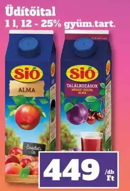 Vil-For Sio üdítőital ajánlat