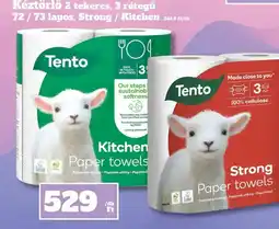 Vil-For Kéztörlő 2 tekercs, 3 rétegű 72/73 lapos, Strong / Kitchen ajánlat