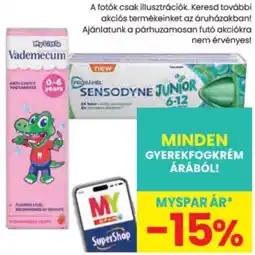 Spar minden gyerekfogkrém ajánlat