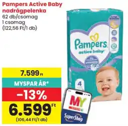 Spar Pampers active baby ajánlat