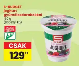Spar S budget joghurt ajánlat