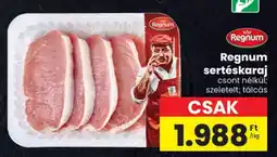 Spar Regnum sertéskaraj ajánlat