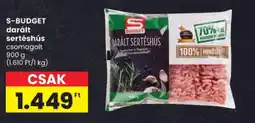 Spar S-budget darált sertéshús ajánlat