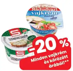 Spar Nadudvari vajkrém ajánlat