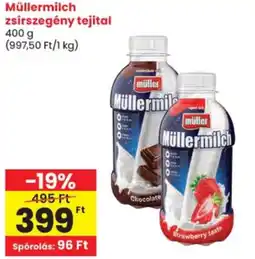 Spar Müller milch zsírszegény tejital ajánlat