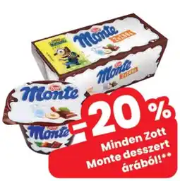 Spar Monte desszert ajánlat