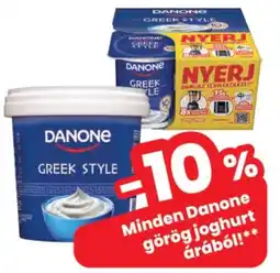 Spar Danone görög joghurt ajánlat