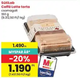 Spar SütiLab Caffé Latte torta ajánlat