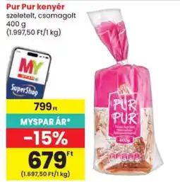 Spar Pur Pur kenyer ajánlat