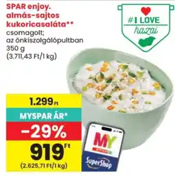 Spar spar enjoy kukoricasalata ajánlat