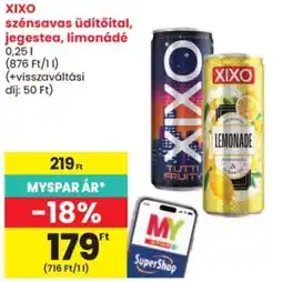 Spar Xixo szénsavas üdítőital ajánlat