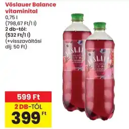 Spar Vöslauer Balance vitaminal ajánlat