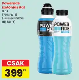 Spar Powerade izotóniás ital ajánlat