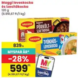 Spar Maggi leveskocka és ízesítőkocka ajánlat