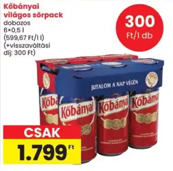 Kőbányai világos sör