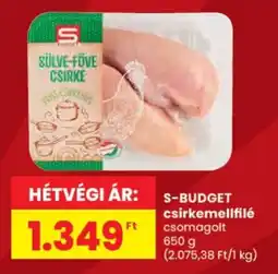 Spar S-budget csirkemellfilé ajánlat