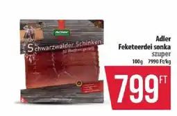 Coop Adler feketeerdei sonka ajánlat