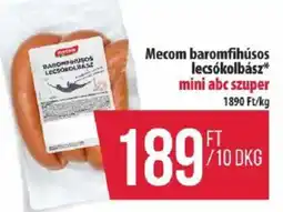 Coop Mecom lecsókolbász ajánlat