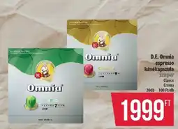 Coop Omnia espresso kávékapszula ajánlat